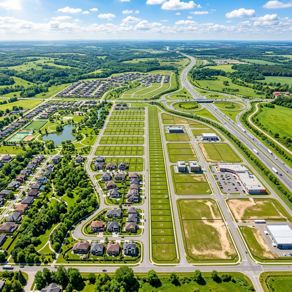 Yamuna Expressway residential plots layout