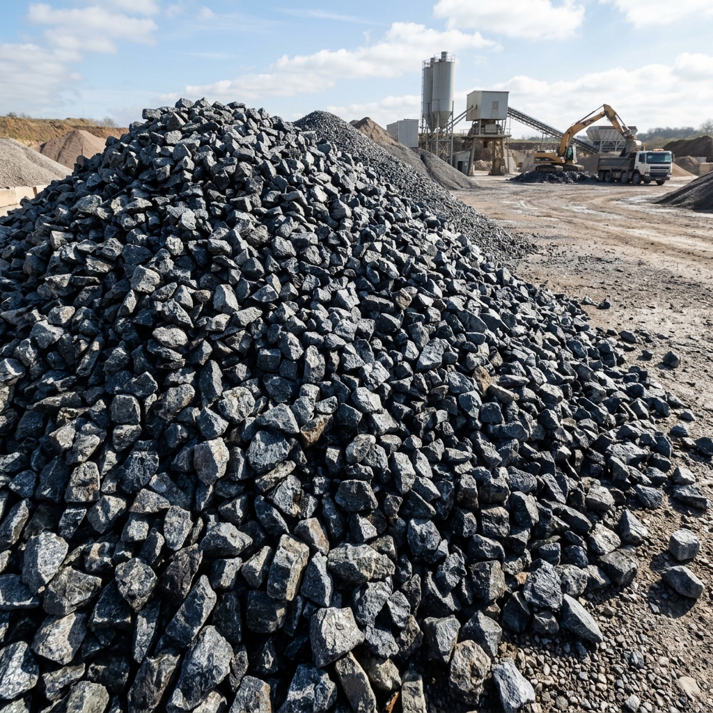 Premium construction crushed stone gitti aggregates